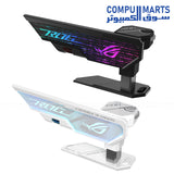 "Asus ROG Herculx XH01 ARGB GPU Holder – Anti-Sag Graphics Card Support with RGB Lighting – Buy in Egypt"