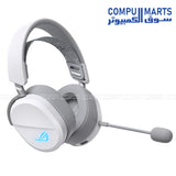 Pelta – Wireless Headset – ASUS – ROG 2.4GHz Bluetooth USB-C gaming headset with 50mm drivers
