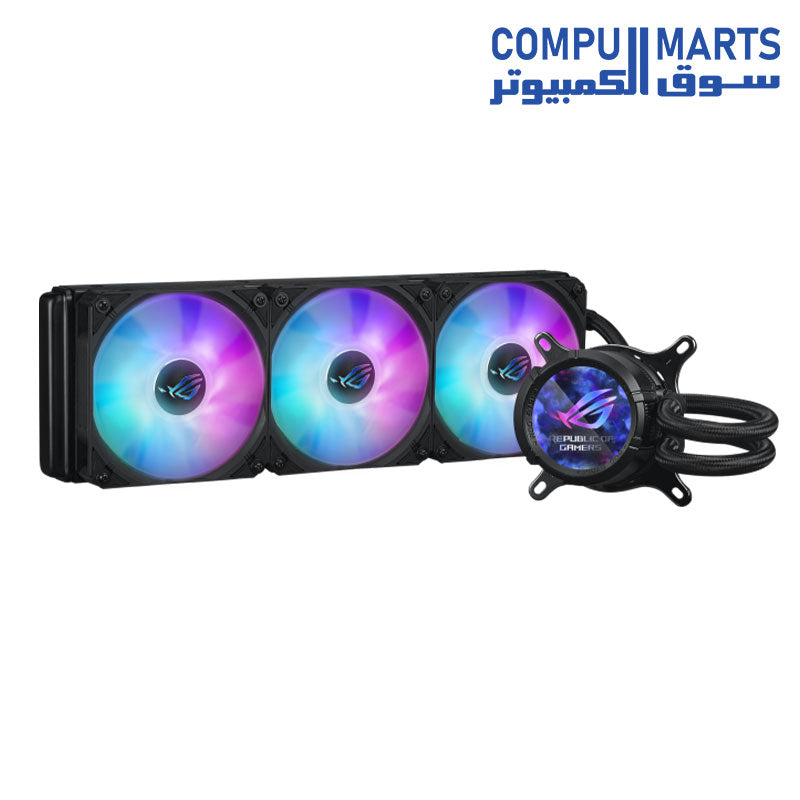 ROG STRIX LC III 360 ARGB LCD WHT - Black