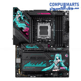 ASUS ROG STRIX X870E-H GAMING WIFI7 HATSUNE MIKU EDITION – AM5 Motherboard