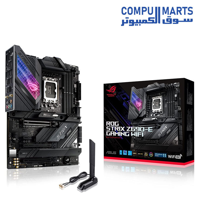 Z690-E-Motherboard-asus-wifi-STRIX-ROG