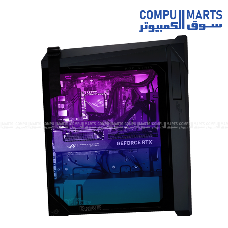 ASUS ROG Strix G16CHR G16CHR-51440F031W Intel Core i5-14400F Desktop PC with NVIDIA GeForce RTX 4060 8GB GDDR6 8GB DDR5 512GB PCIe 4.0 SSD Windows 11 Home Wi-Fi 6E Wired Keyboard and Mouse