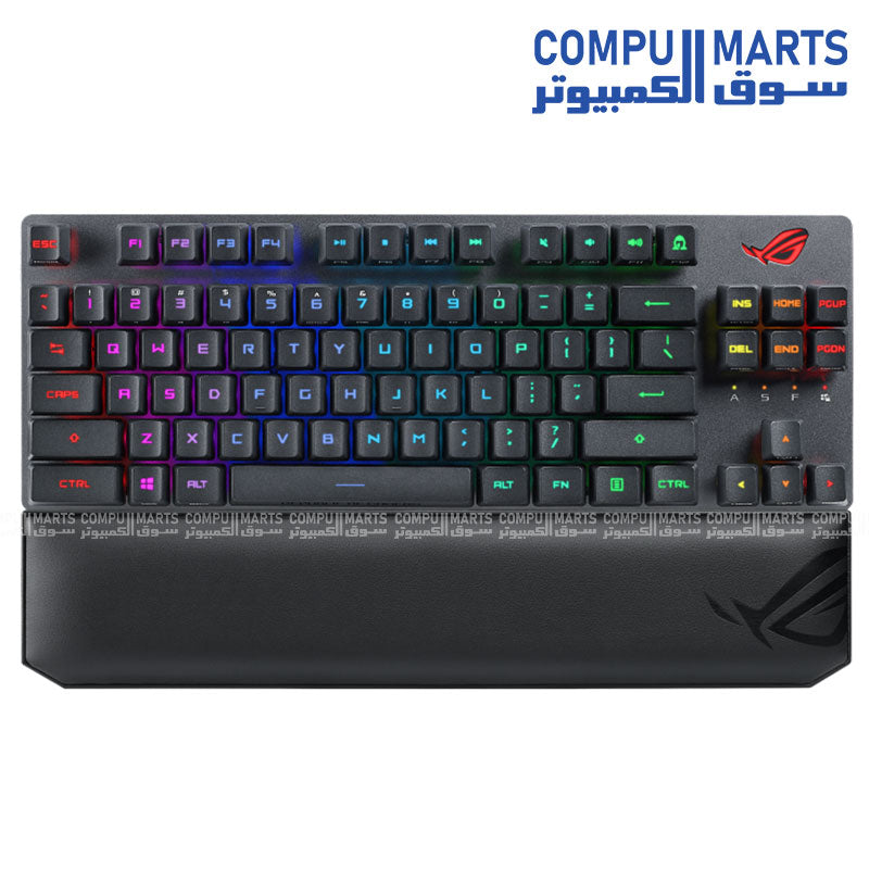 Strix Scope RX TKL – Wireless Keyboard – ASUS – ROG 80 percent RGB keyboard with 2.4GHz and Bluetooth 5.2