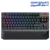 Strix Scope RX TKL – Wireless Keyboard – ASUS – ROG 80 percent RGB keyboard with 2.4GHz and Bluetooth 5.2