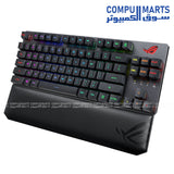Strix Scope RX TKL – Wireless Keyboard – ASUS – ROG 80 percent RGB keyboard with 2.4GHz and Bluetooth 5.2
