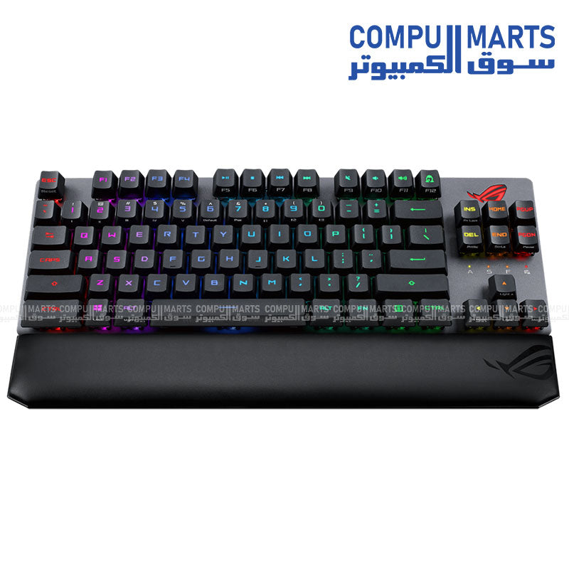 Strix Scope RX TKL – Wireless Keyboard – ASUS – ROG 80 percent RGB keyboard with 2.4GHz and Bluetooth 5.2