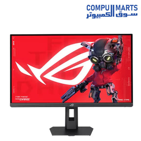 ASUS ROG Strix XG27UCG Gen2 XG27UCGR 27 inch 4K Fast IPS gaming monitor front view featuring anti-glare display and 162Hz refresh rate available at Compumarts Egypt[cite: 1]