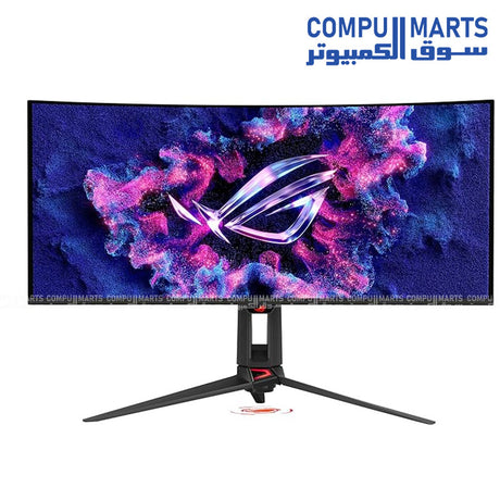 ROG Swift OLED PG34WCDN monitor 34 inch 3440x1440 360Hz QD-OLED ultrawide HDR10 display with 0.03ms response time available in Egypt
