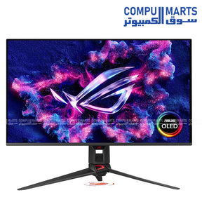 ROG Swift OLED PG27UCDM gaming monitor 26.5 inch 4K Tandem QD-OLED 240Hz 0.03ms DisplayHDR 400 True Black G-SYNC compatible display