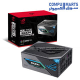 ASUS ROG THOR 1600W Titanium III – Power Supply – ASUS – ATX 3.1 – 80 Plus Titanium – ARGB Modular PSU