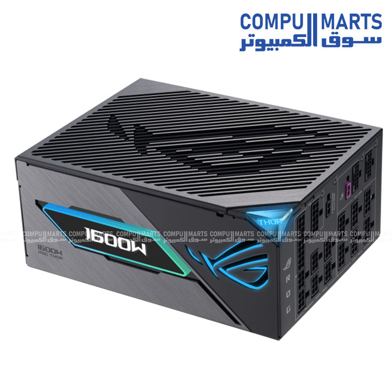 ASUS ROG THOR 1600W Titanium III – Power Supply – ASUS – ATX 3.1 – 80 Plus Titanium – ARGB Modular PSU
