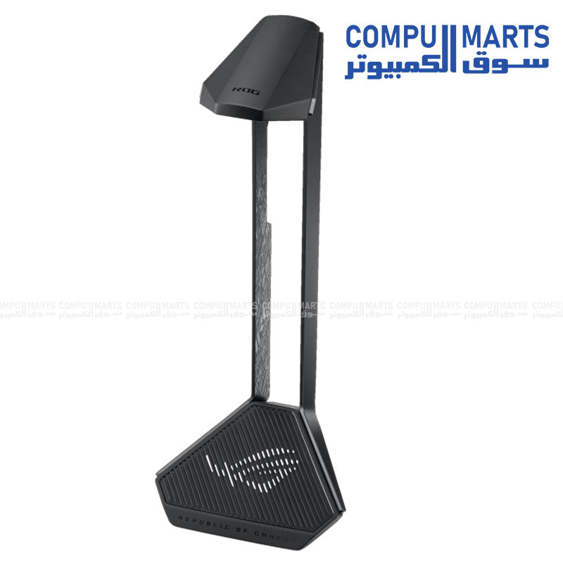 Throne II Core – Headset Stand – ASUS – ROG desktop headphone holder for gaming setup