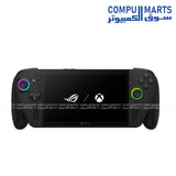 ROG-Ally-X-2025-handheld-gaming console-with-7-inch-FHD-display-black-design-ergonomic-controls

