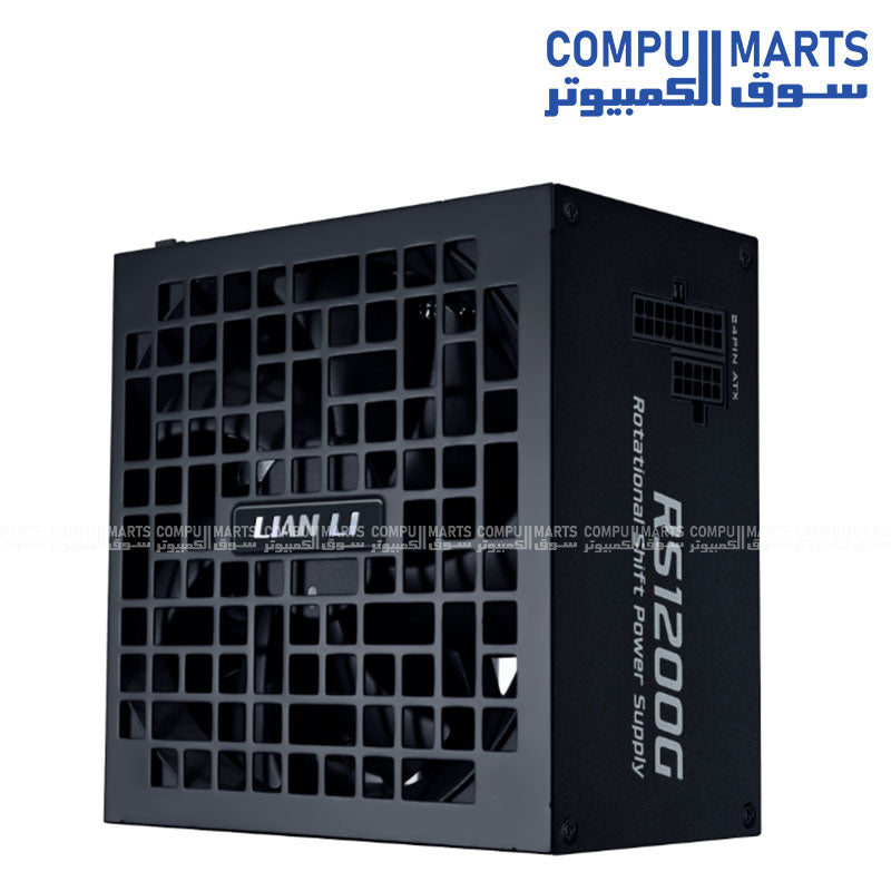 RS1000G power supply featuring 1000W max DC output, ATX 3.1 support, and full modular cabling for buyers in Egypt