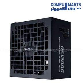 RS1000G power supply featuring 1000W max DC output, ATX 3.1 support, and full modular cabling for buyers in Egypt