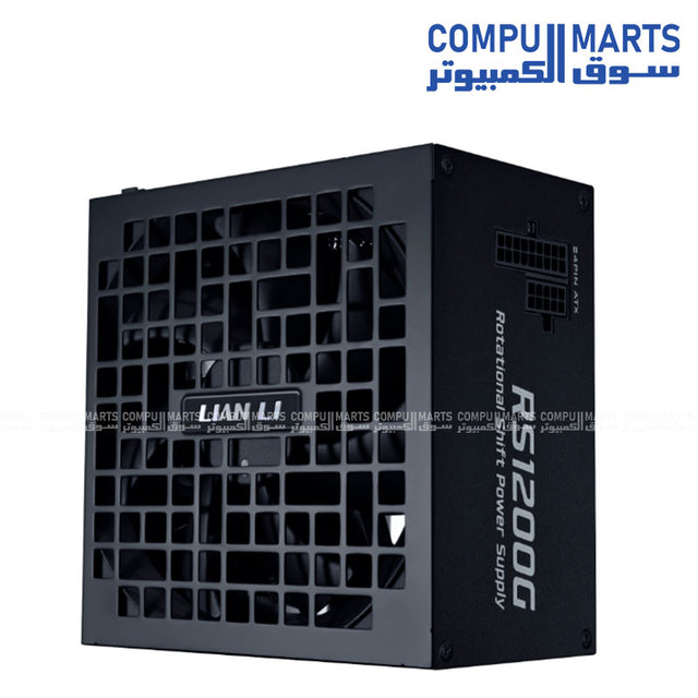 RS1000G power supply featuring 1000W max DC output, ATX 3.1 support, and full modular cabling for buyers in Egypt