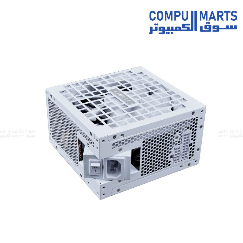 Lian Li RS RS1000G Gold 1000 1000W ATX 3.1 80 Plus Gold Full Modular Power Supply - White