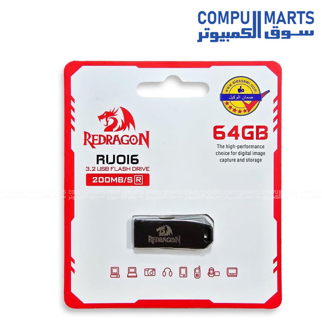Redragon RU016 64GB USB 3.2 flash drive
