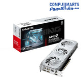 GIGABYTE Radeon RX 9060 XT graphics card 16GB GDDR6 20Gbps 128 bit PCI-E 5.0 boost clock 3320MHz in Egypt