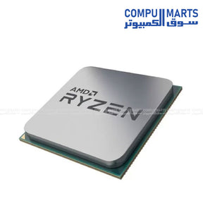 AMD Ryzen 5 3400G processor with 4 cores, 8 threads, 3.7GHz base clock, 4MB cache, 65W TDP