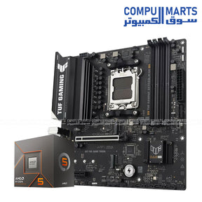 ASUS TUF GAMING A620AM-PLUS Motherboard with AMD Ryzen 5 8400F Processor Bundle