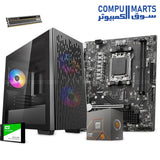 Ryzen-5-8500G-Processor-AMD-6-Core-12-Thread-PRO-A620M-MOTHERBOARD-MSI-AMD-DDR5-GREEN-2.5-Hard-SSD-WD-SX6000-SSD-XPG- 256GB-MATREXX-40-COMPUTER-CASE-Deepcool-RGB
