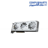 GIGABYTE Radeon RX 9060 XT GAMING OC ICE 16G graphics card with Radeon RX 9060 XT GPU, 16GB GDDR6 memory, 20Gbps memory clock, 128-bit memory bus and PCI-E 5.0 support