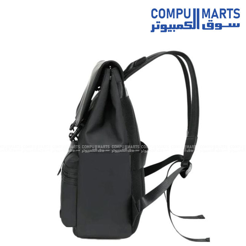 Rahala RAL 822 black laptop backpack with waterproof protection from Compumarts