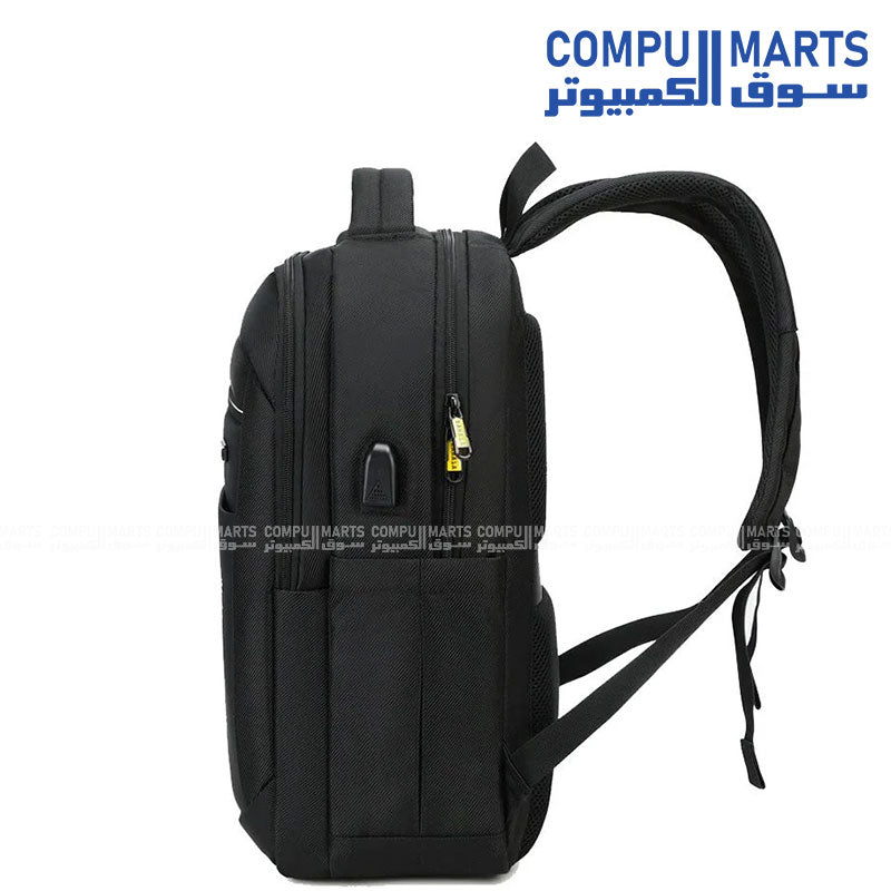 Rahala RAL804 backpack for school, travel, and work with laptop compartment and multiple pockets