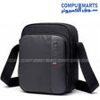 Rahala XB00070 Black messenger silhouette crossbody sling bag