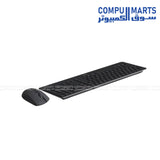 Rapoo 9510M wireless keyboard and mouse combo with nano USB receiver