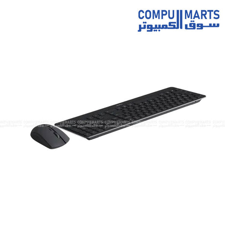 Rapoo 9510M wireless keyboard and mouse combo with nano USB receiver