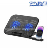 Rapoo CF200 Black 14 Inch Laptop Cooler