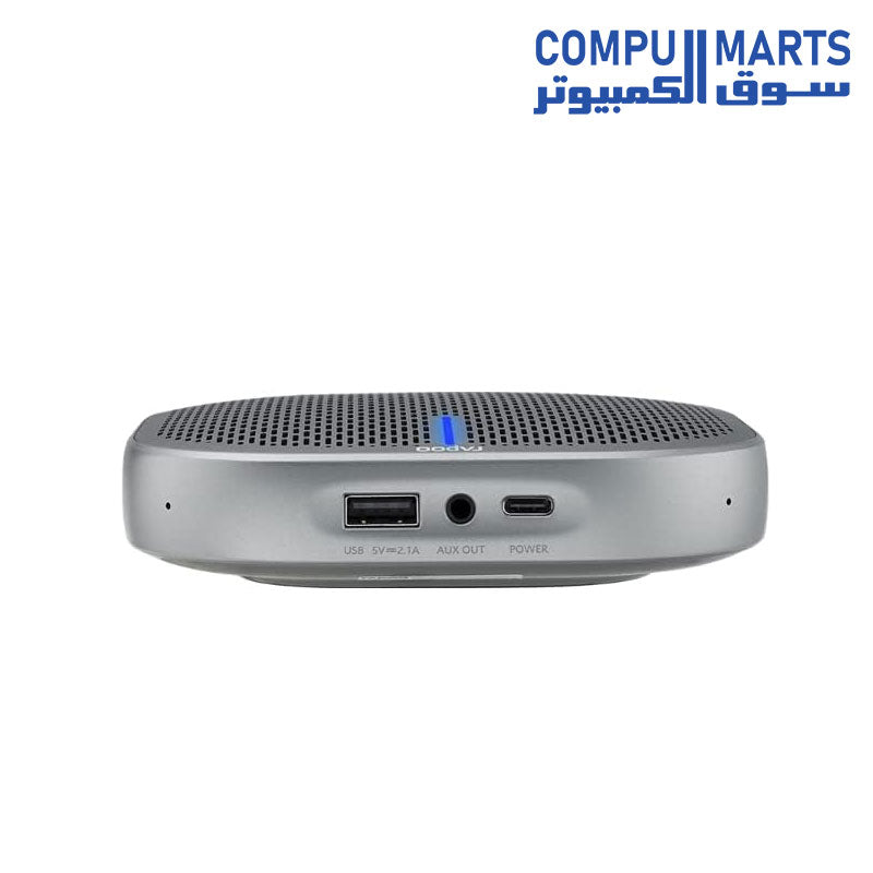  CM500-SPEAKER-RAPOO-Bluetooth-Omnidirectional-Speakerphone