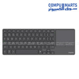 Rapoo E900T Multi-Mode Wireless Keyboard with Touchpad