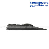 Rapoo NX2000 Wired Mouse and keyboard Combo Black