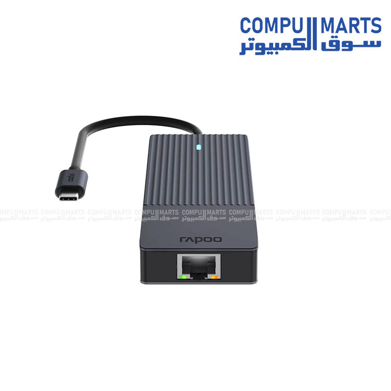 Rapoo UCM-2002 USB-C Hub with 100W Power Delivery