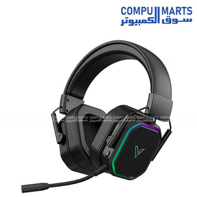 Rapoo VH850 gaming headset with 50mm graphene drivers and RGB lighting