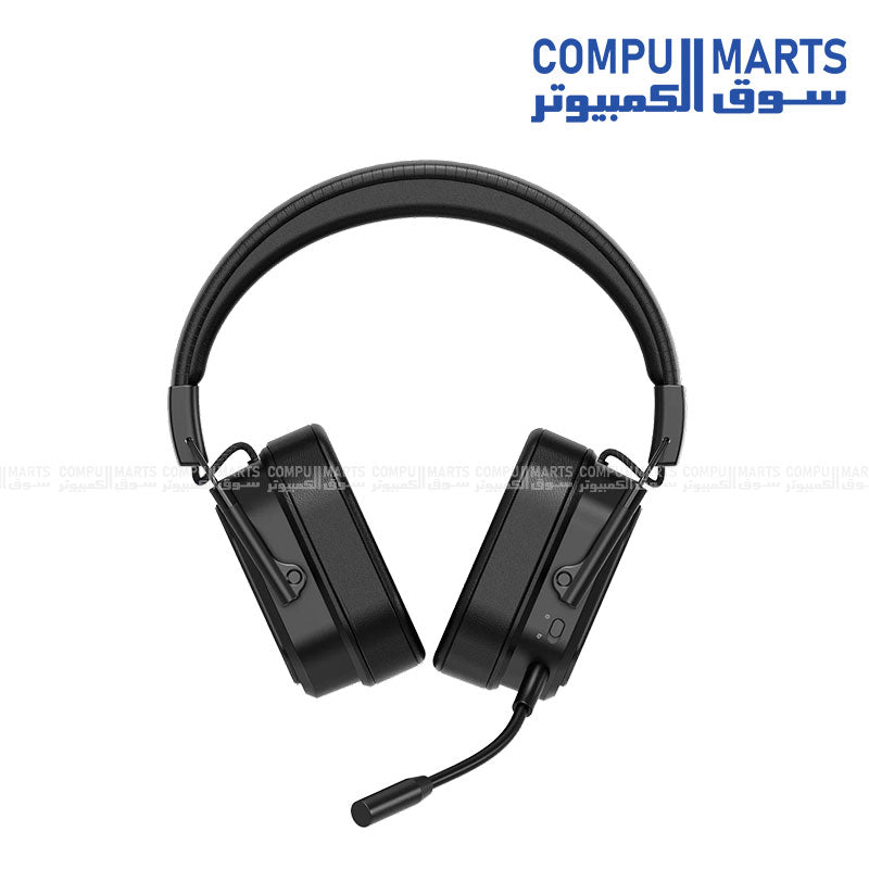 Rapoo VH850 wireless gaming headset with detachable noise-canceling omnidirectional microphone