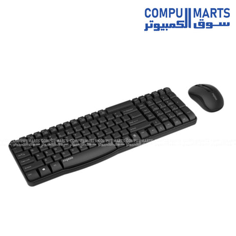 X1800S-Keyboard-Rapoo-Wireless-Mouse-Combo