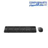  X260S-Rapoo-wireless-keyboard-mouse-combo-2.4GHz-1300-DPI