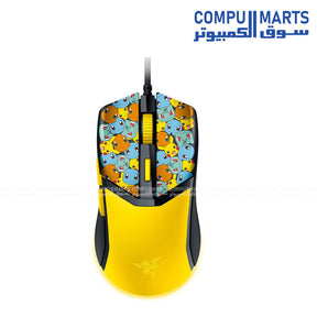 Razer Cobra Pokémon Edition gaming mouse with wired USB connection, 300 IPS tracking and Chroma RGB lighting