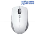 Razer Pro Click Mini wireless mouse in white with Bluetooth, HyperScroll Technology and 7 programmable buttons from Compumarts