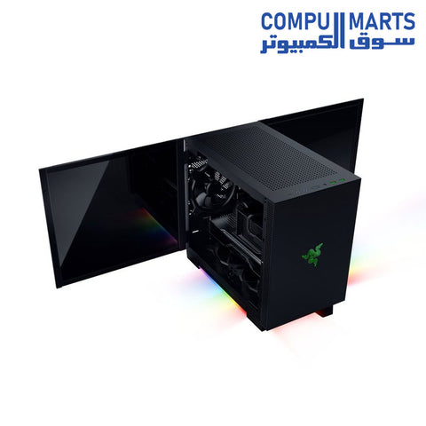 Tomahawk-Mini-ITX-case-Razer-Gaming-RGB