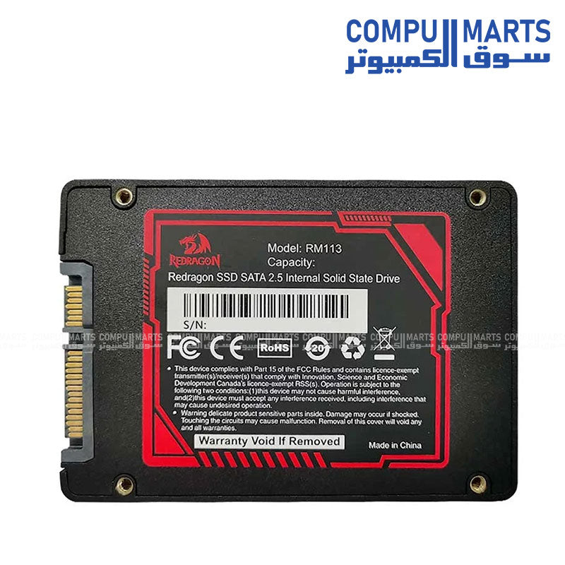 256GB Redragon RM113 SATA III SSD