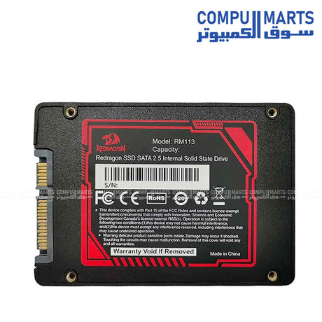 256GB Redragon RM113 SATA III SSD