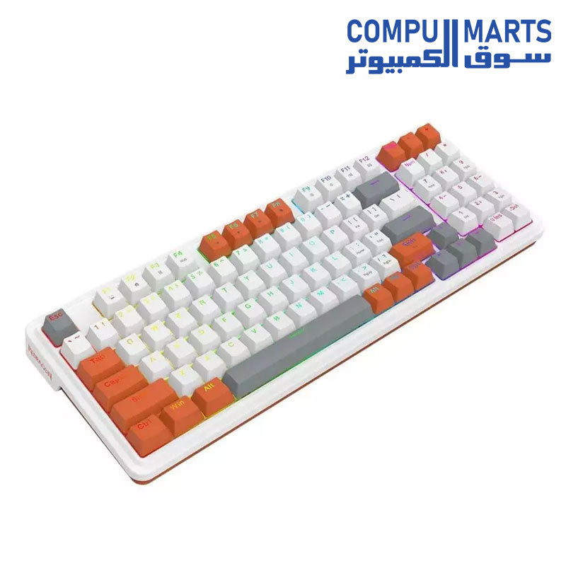 Redragon K664 GLORIA RGB Mechanical Gaming Keyboard, Red Redragon K664 GLORIA RGB Mechanical Gaming Keyboard, Red