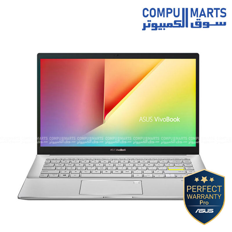 Asus Vivobook S14 S433EQ-AM07GW Intel Core i7-1165G7, 16GB DDR4 Ram, 512GB SSD, Nvidia GeForce MX350 2GB GDDR5, 14 Inch - Win 11-Gaia Green