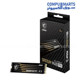 MSI SPATIUM M480 PRO PCIe 4.0 NVMe M.2 SSD 4TB