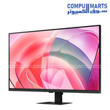 Samsung ViewFinity S7 S70D 32-inch black monitor featuring a 4K UHD VA display.
